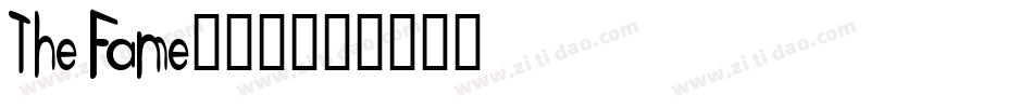 The Fame手机版字体转换